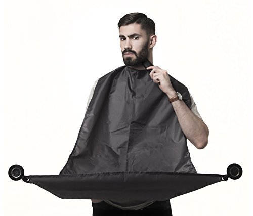 Darwins Beard Catcher 2.0 | Improved With Stronger Suction Cups | Trim Your Beard in Minutes Without The Mess