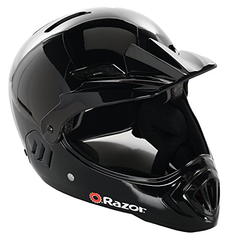 Razor 97878 Child Full Face Helmet, Gloss Black