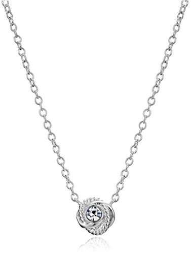 Kate Spade New York Infinity and Beyond Knot womens Mini Pendant Necklace