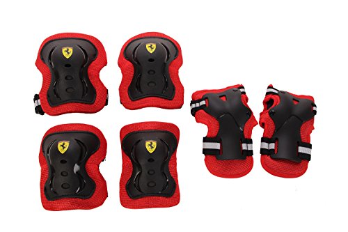 DAKOTT Ferrari Skate Protector Set, Black, Small