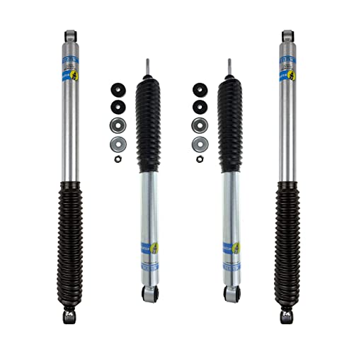 Bilstein 5100 Monotube Gas Shock Set compatible with 2005-2016 Ford F350 4WD w/3-4″ Lift
