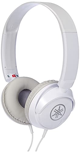 Yamaha HPH-50WH Compact Closed-Back Headphones, White