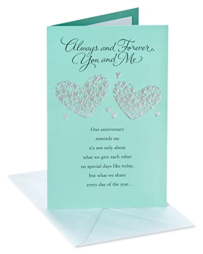 American Greetings Romantic Anniversary Card (Greatest Gift)