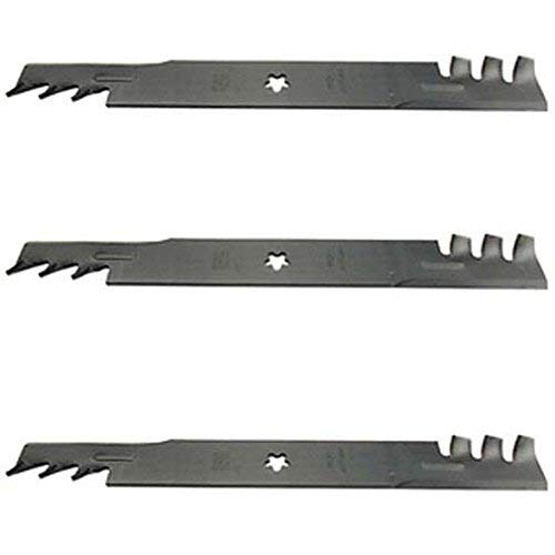 Set Of 3 Blades Replaces HUSQVARNA 521981601