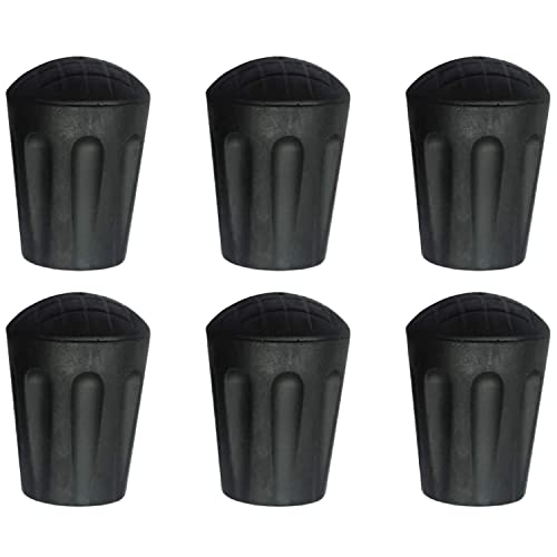Park Ridge Outfitters Hiking Pole Tips – 6 Pack – Replace Lost or Worn Standard Hiking and Trekking Pole Tips