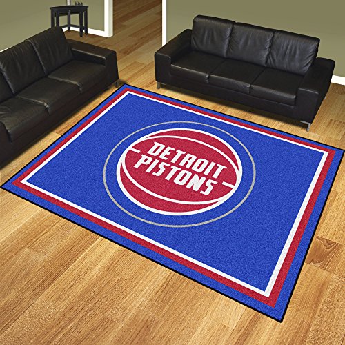 FANMATS 17450 NBA Detroit Pistons Rug | The Storepaperoomates Retail Market - Fast Affordable Shopping