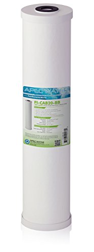 APEC 20″ Whole House High Flow GAC Carbon Replacement Water Filter (FI-CAB20-BB)