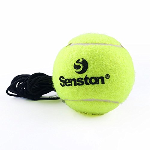 Senston Tennis Ball with String Tennis Trainer Tennis Equipment Boxing Training Ball – 2 Pack