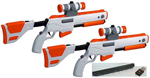 Cabela’s Top Shot Elite Rifle Gun with Sensor and USB for PS3 (Pack of 2)