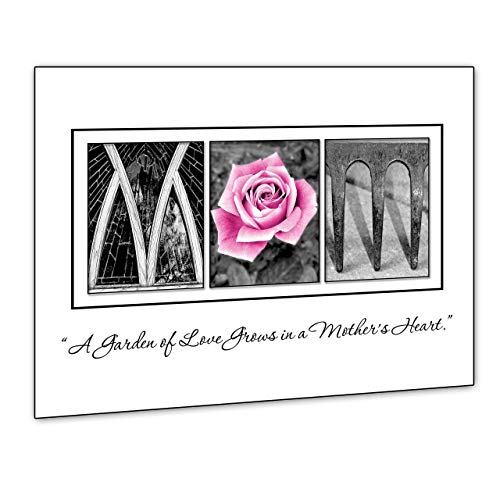 Mother’s Day Gift, Creative letter art, MOM 8×10 print, Alphabet photography, Mom quote