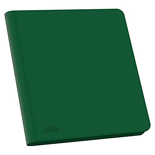 Ultimate Guard Zipfolio 480 – 24 Pocket XenoSkin (Quadrow) Green