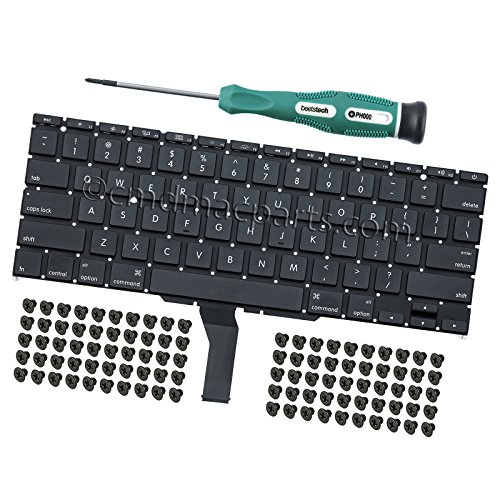 Odyson – Keyboard Kit (US English) Replacement for MacBook Air 11″ A1370 (2011), A1465 (2012-2015)