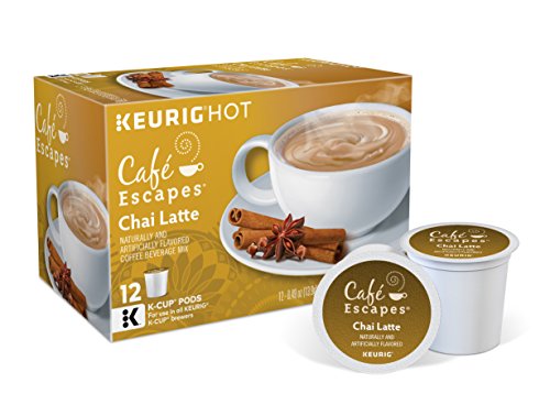 Café Escapes Chai Latte Keurig K-Cups Coffee, 12 Count | The Storepaperoomates Retail Market - Fast Affordable Shopping