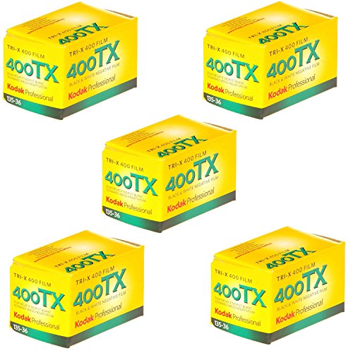 Kodak Tri-X 400TX Professional ISO 400, 36mm, Black and White Film (Pack of 5)