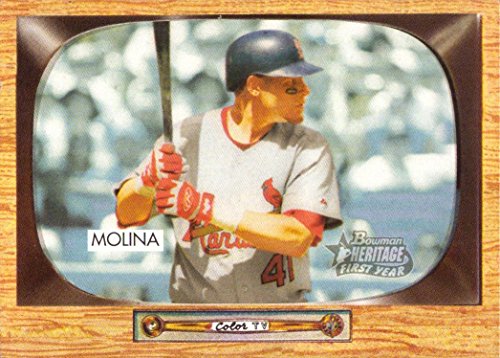 2004 Bowman Heritage Baseball #30 Yadier Molina Rookie Card