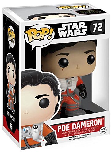 Star Wars Pop! Vinyl Figure Poe Dameron (No Helmet)