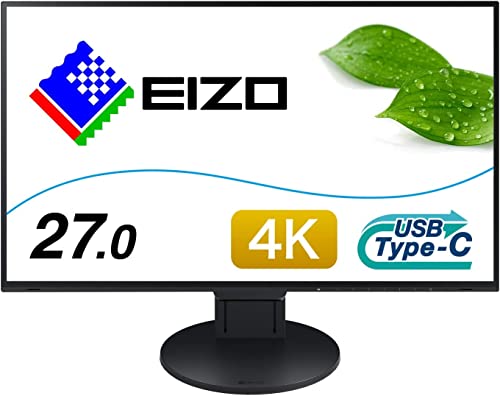 EIZO FlexScan EV2785 27″ Professional IPS LCD Monitor 3840×2160 EV2785FX-BK
