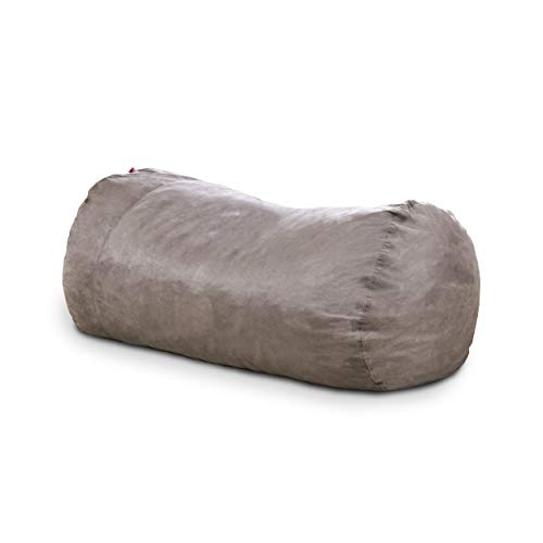 Christopher Knight Home David 7 Foot Bean Bag, 7 Ft, Charcoal