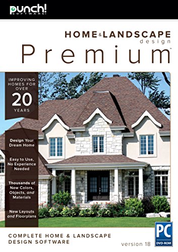 Punch! Home & Landscape Design Premium v18 for Windows PC