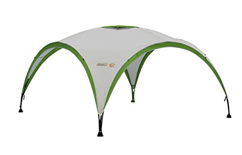 Coleman Water Resistant Event Outdoor Shelter available in White/Green – 3 x 3 m
