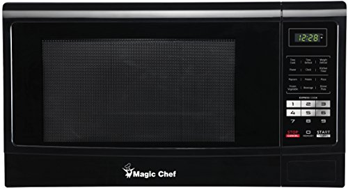 Magic Chef MCM1611B 1100W Oven, 1.6 cu. ft, Black Microwave