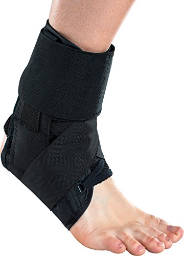 DonJoy Stabilizing Speed Pro Ankle Support Brace, Medium, Black