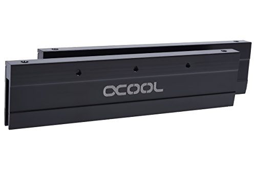 Alphacool 17268 D-RAM Module (for Alphacool D-RAM Cooler) – Black 2 Pieces Water Cooling HDD/RAM Cooler