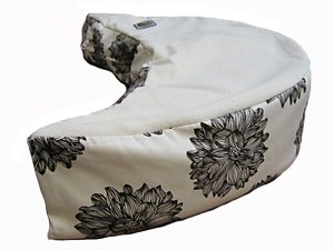 The Nesting Pillow- Organic Nursing Pillow with Washable Slipcover (Paloma)