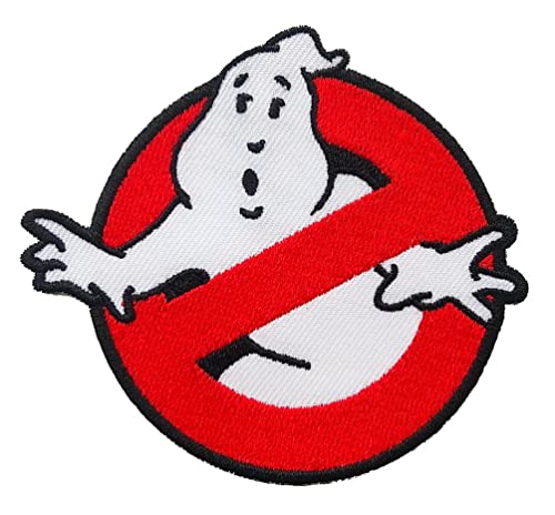 Graphic Dust Screen Accurate Ghostbusters Embroidered Iron On Patch Applique No Ghost Patch Logo Ghostbusters Costume