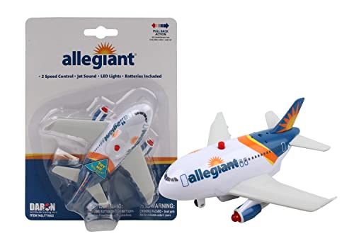 DARON Allegiant Pullback Plane with Lights & Sounds
