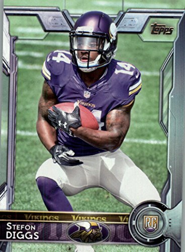 2015 Topps Football Rookie Card #452 Stefon Diggs