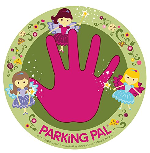 Parking Pal Car Magnet, Safety Tool for Families Preventing Parking Lot Accidents and Keeping Kids Safe Around Vehicles (Fairies)