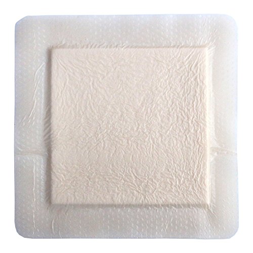 Ultra-Absorbent Silicone Foam Dressing with Border (Adhesive) Waterproof 6″ X 6″ (15 cm X 15 cm) (Central Ultra Absorbent-Foam Pad is 4.15″ X 4.15″) 5 Per Box (1); Wound Dressing by Areza Medical | The Storepaperoomates Retail Market - Fast Affordable Shopping