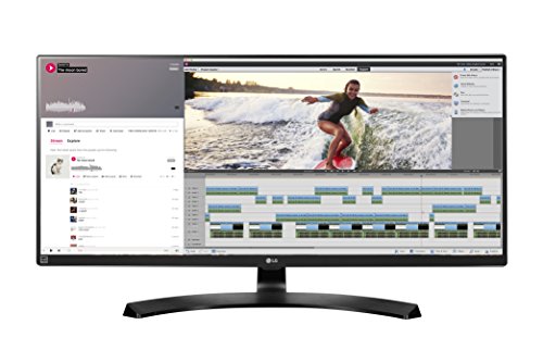LG 34UM88C-P 34-Inch 21:9 UltraWide QHD IPS Monitor with USB Quick Charge