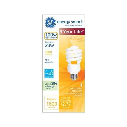 GE G E Lighting 42111 0 23W Mini Fluo Bulb