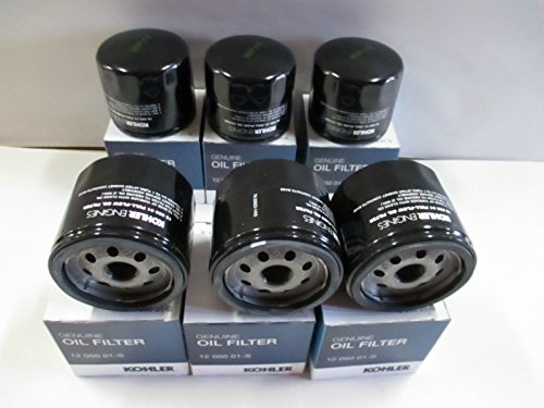 KOHLER 12 050 01-S Engine Oil Filter For CH18 – CH25 And CV18 – CV25- 6 pack