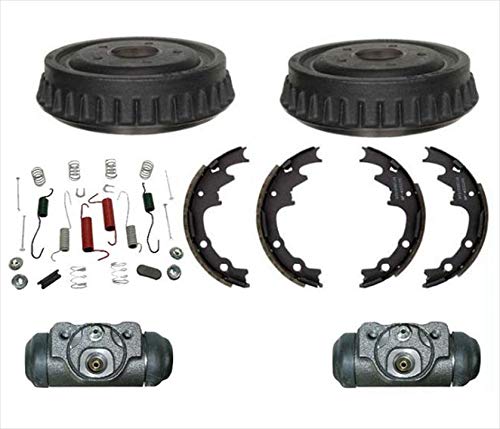 Standard Smaller 9 Inch Drums Cylinders Shoes Replacement Part for Ford Ranger 83-94 Only Rear Wheel Drive With The Smaller 9 Inch Drum