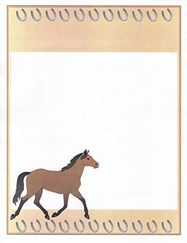 Horse Stationery Printer Paper 26 Sheets
