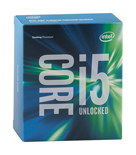 Intel BX80662I56600K Core i5 6600K 3.50 GHz Quad Core Skylake Desktop Processor, Socket LGA 1151, 6MB Cache