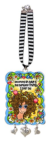 Cathedral Art Dumbest Thing (Abbey & CA Gift) Metal Car Charm, 9″, 9″