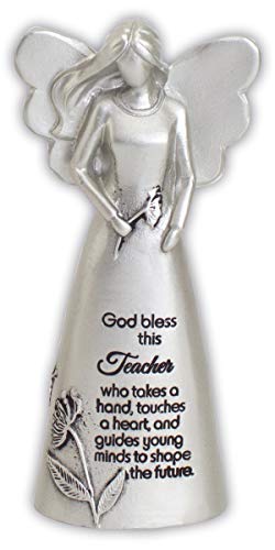 Cathedral Art AF107 Angel Figurine-Teacher, One Size, Multicolored