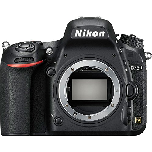 Nikon D750 Digital SLR Camera Body (Renewed)