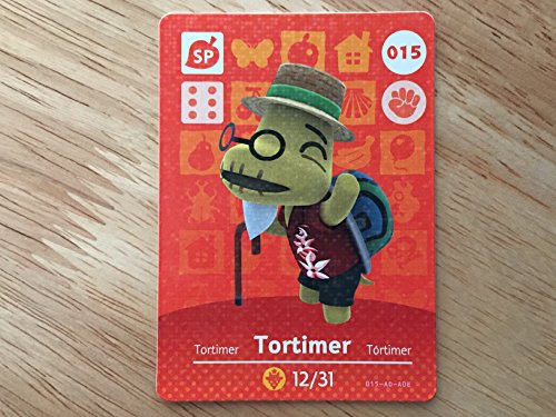 Animal Crossing Nintendo Amiibo Card # 15 Tortimer