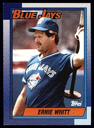 1990 Topps # 742 Ernie Whitt Toronto Blue Jays (Baseball Card) NM/MT Blue Jays