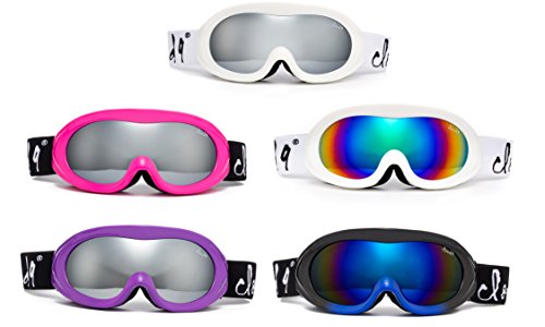 Cloud 9 – Women Ski Goggles & Teen Junior Snow Goggles Poptart Anti-Fog Windproof UV400 Dual Lens Snowboarding Ski Spherical Lenses