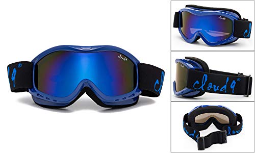 Cloud 9 Kids Boys & Girls Snow Goggles Anti-Fog UV400 Snowboarding Ski (1 Pair) | The Storepaperoomates Retail Market - Fast Affordable Shopping