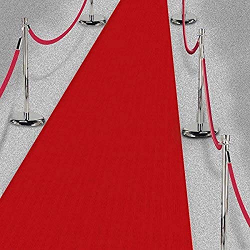 amscan 15ft Hollywood Party Decoration Fabric Red Carpet Floor Runner