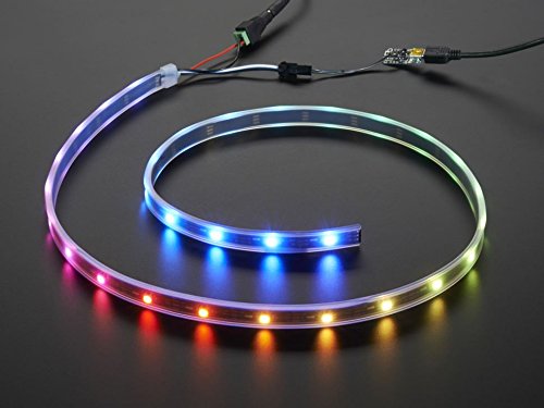 Adafruit NeoPixel LED Strip Starter Pack – 30 LED meter – Black [ADA2562]