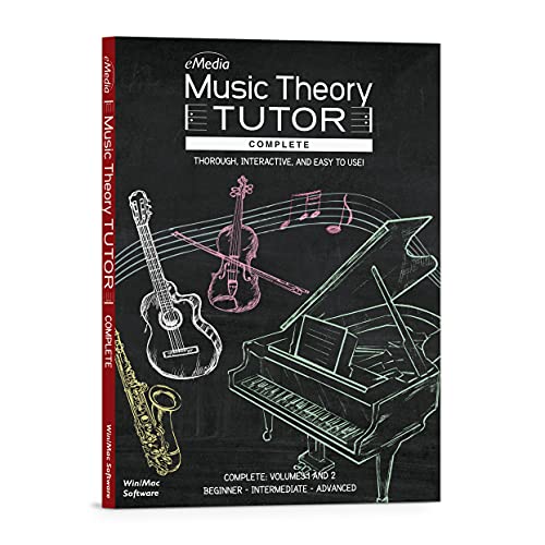 eMedia Music Theory Tutor Complete (Vol 1 & Vol 2) – Learn at Home