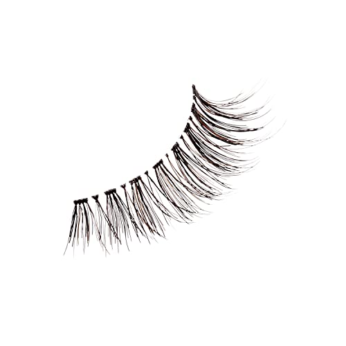KISS True Volume Multi-Layered False Eyelashes with Tapered End Technology, 100% Natural Hair, Cruelty Free, Reusable, Contact Lens Friendly, “Ritzy”, 1 Pair | The Storepaperoomates Retail Market - Fast Affordable Shopping
